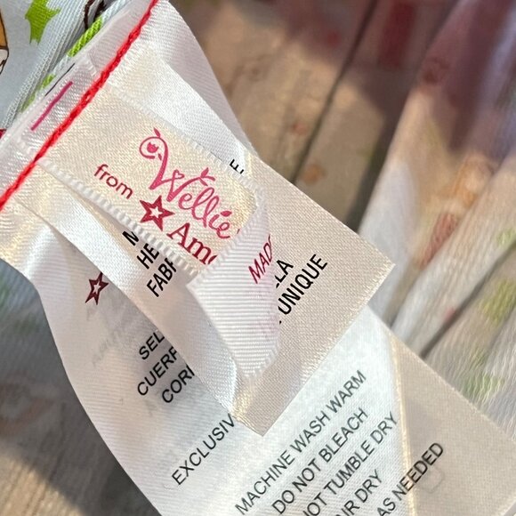 American Girl Wellie Wishers Girls Holiday Cooking Apron - Picture 4 of 5